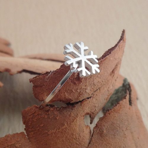 snowflake winter ring